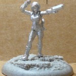 Eve in base, from front, unpainted