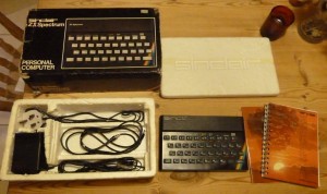 Sellers Photograph of the ZX Spectrum I bought